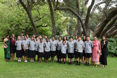 an image of Guests from Mission Heights Junior College