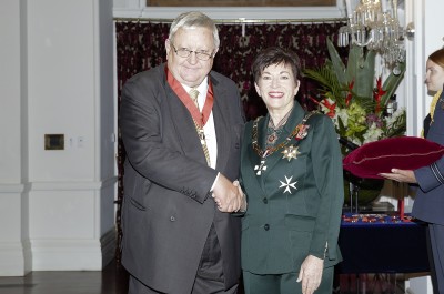 Image of Dr Garth Carnaby and Dame Patsy Reddy