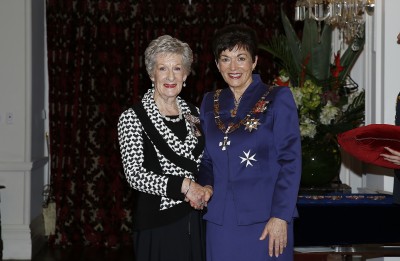 Image of Dame Patsy and Lorraine Logan