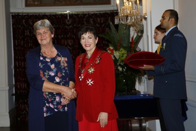 an image of Mrs Diane Nutsford, of Timaru, QSM for services to people with Alzheimers and dementia