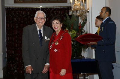 an image of Mr Randal Heke, of Waikenae, The New Zealand Antarctic Medal for services to New Zealand interests in Antarctica and historical preservation