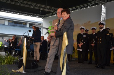 an image of Dame Patsy officially opening Fieldays 2018