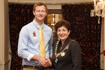 Image of Dame Patsy and Andrew Gutsell