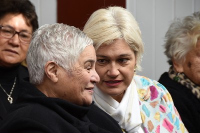 Image of Dame Tariana Turia and Whanganui MP Harete Hipango 