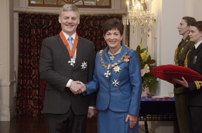 Image of Sir William English and Dame Patsy Reddy