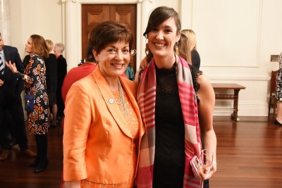 Image of Dame Patsy and guest