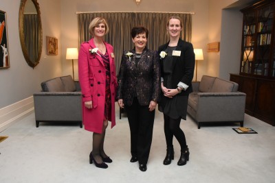 an image of Dame Patsy and the Westpac Team
