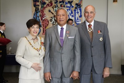 Image of Reverend Lucky Slade, of Auckland, QSM, for services to the Samoan community