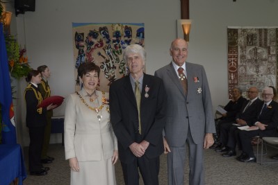 an image of John Jackets, of Kerikeri, QSM for services to music