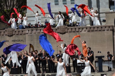 an image of Dancers evoking the spirit of jubilation