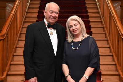 an image of Sir Don McKinnon, ONZ and Lady McKinnon