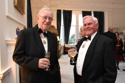 an image of Ken Douglas, ONZ and Sir Ron Carter, ONZ