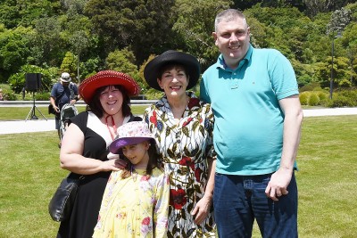 Image of Dame Patsy and guests