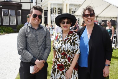 Image of Dame Patsy with Diane and Greg Laughton
