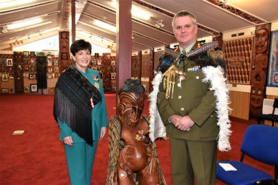 an image of Dame Patsy and Major General John Boswell, DSD, Chief of Army