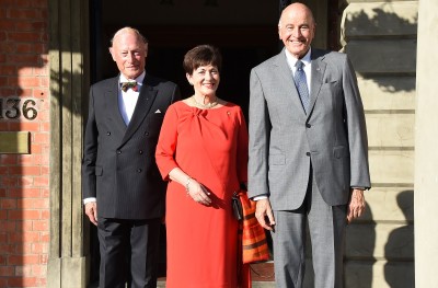 Dame Patsy, Sir David and NZ Opera School Executive Chairman, Donald Trott