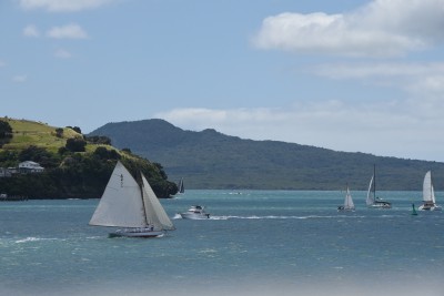 an image of Yachts, North Head and Rangitoto