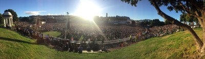 Image of the crowd at The Basin