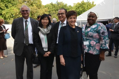 Dame Patsy with members of the Diplomatic Corps