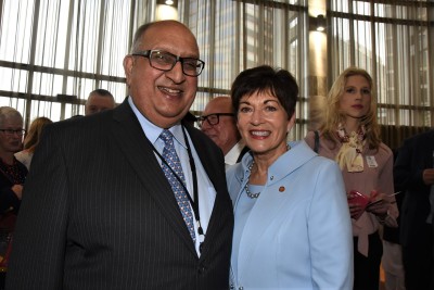 Dame Patsy and former Governor-General, Sir Anand Satyanand