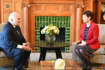 Image of Prince Hassan offers his condolences to New Zealand on behalf of the people of Jordan