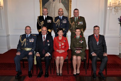 Defence Chiefs, Their Excellencies, and Defence Force Honours recipients