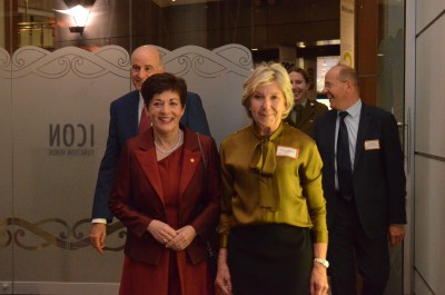 Dame Patsy and Dayle, Lady Mace, co-chair of Te Papa Foundation
