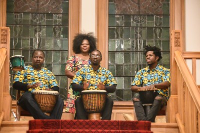 Image of African drummers group