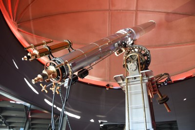 Image of the Victorian era Brashear Telescope
