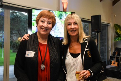 Dr Ruth Harley and Bettina Hollings