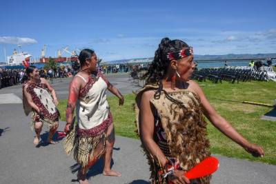 Wahine at the Pohiri Te Wai-o-Hiharore