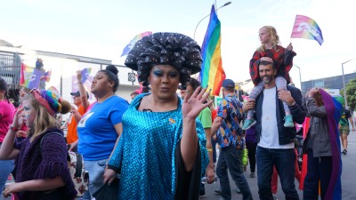 ACC marches in the Wellington International Pride Parade
