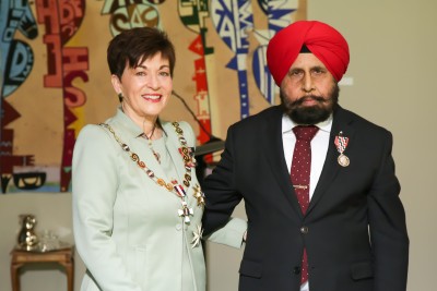 Mr Harjit Singh, of Auckland, QSM for services to the Indian community and seniors