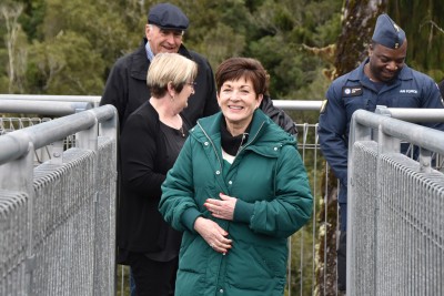 Image of Dame Patsy on the West Coast Treetop Walk