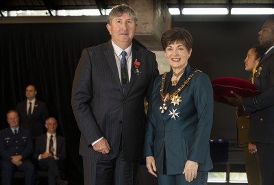 Image of David Harvey, of Christchurch, MNZM, for services to the New Zealand Police and the community