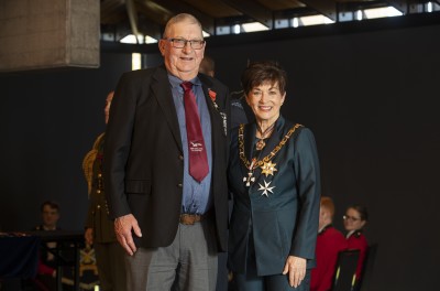 Image of Noel Sheat, of Palmerston, MNZM, for services to ploughing and the community