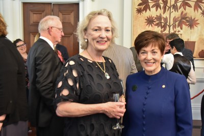 Image of Dame Patsy with Wellington City Councillor Nicola Young