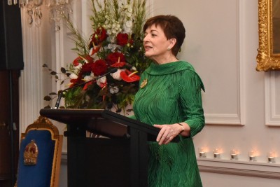 Dame Patsy Reddy giving a speech