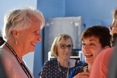 Dame Patsy Reddy and Dame Silvia Cartwright