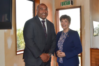 Dame Patsy and MIke Mika of the Southland Licensing Trust