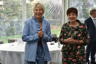 Dame Patsy and Vicky Robertson, Secretary for the Environment