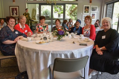 Dame Patsy Reddy with Sweet Louise members