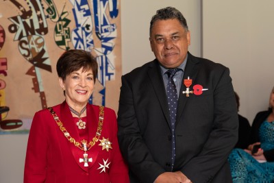 Image of Mr Joe Davis, of Whitianga, MNZM, for services to Māori and conservation