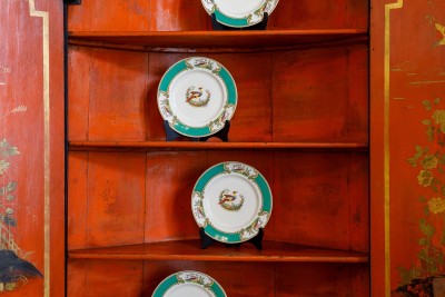 Image of Myott 'Chelsea Bird" china plates
