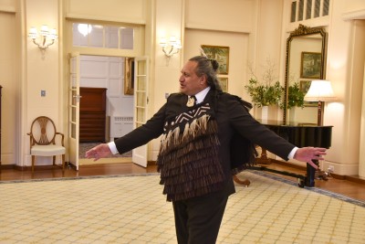 Image of the Kaumatua for the New Zealand High Commission, Isaac Cotter