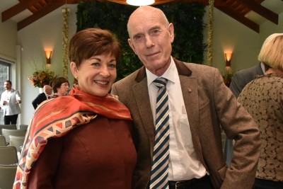 Dame Patsy Reddy and Sir David Mauger
