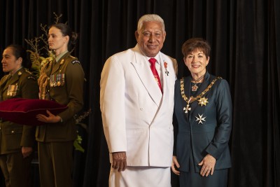 Image of Reverend Tumama Vili, of Christchurch, MNZM, for services to the Pacific community