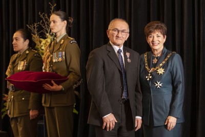 Image of Mr Lester Dean, of Invercargill, QSM, for services to the Pacific community