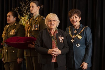 Image of Mrs Kitty Fenton, of Christchurch, QSM, for services to the community