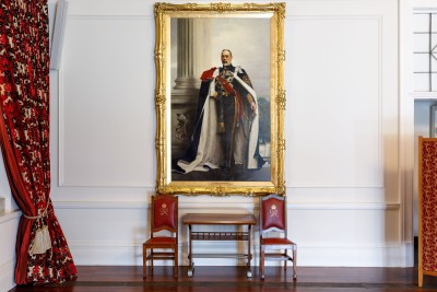 Image of a portrait of HM George V